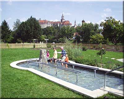 Kneippanlage an der Donau