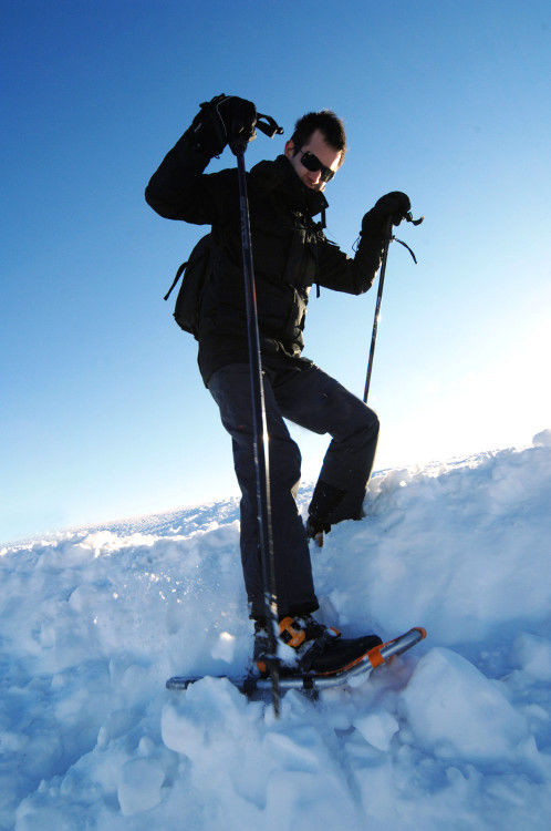 Wintererlebnis beim Schneeschuhwandern in Spiegelau