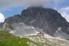 Carschinahütte vor der imposanten Sulzfluh
