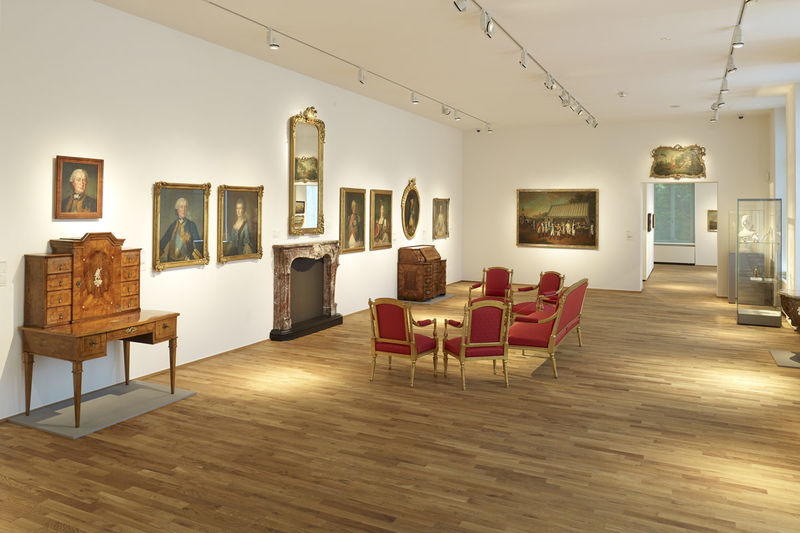 Blick in die Alte Sammlung des Saarlandmuseums