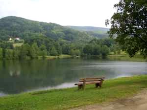Der Ebenreuther See bei Thurmansbang