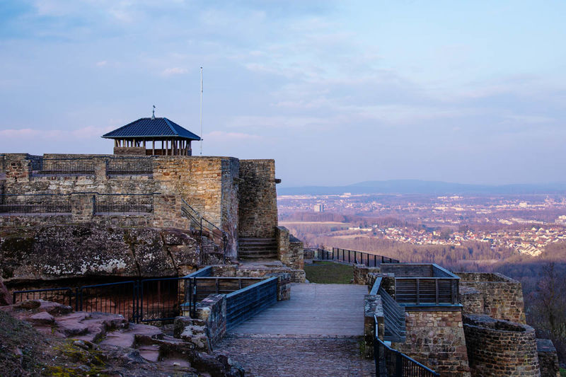 Ausblick von der Teufelsburg aus