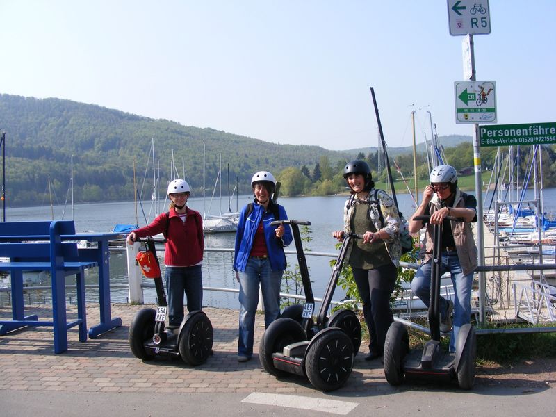 Edersee Segway Tour Incl Yachttour Auf Dem Edersee Stadt Waldeck