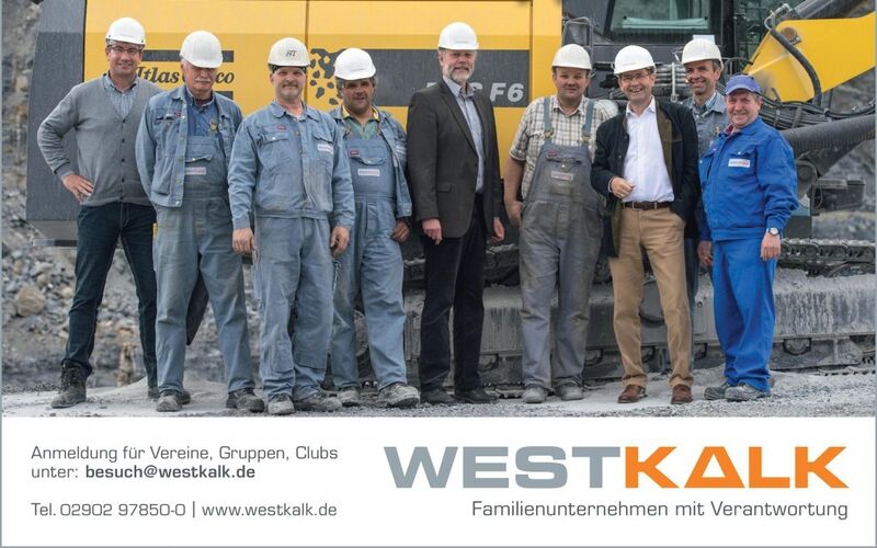 Anzeige Besuch bei Westkalk