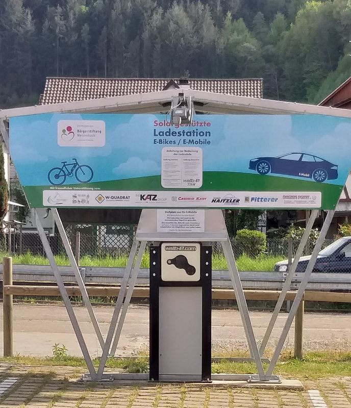 Weisenbach - E-Bike Ladestation 