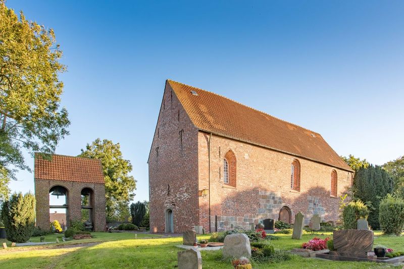 Kirche Wiefels im Wangerland an der Nordsee
