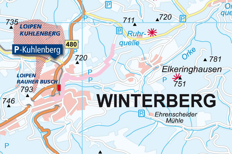 Winterberg Karte