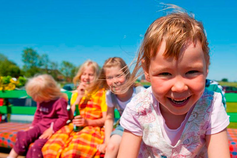 Fröhliche Kinder