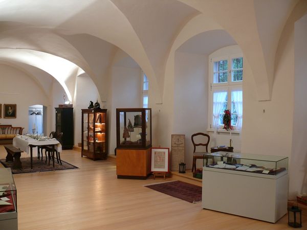 Museum im ehemaligen Festsaal des Schlosses Wolfach