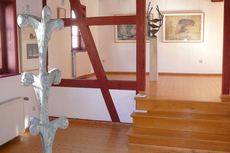 Blick in die Galerie im Bürgerhaus Zella-Mehlis