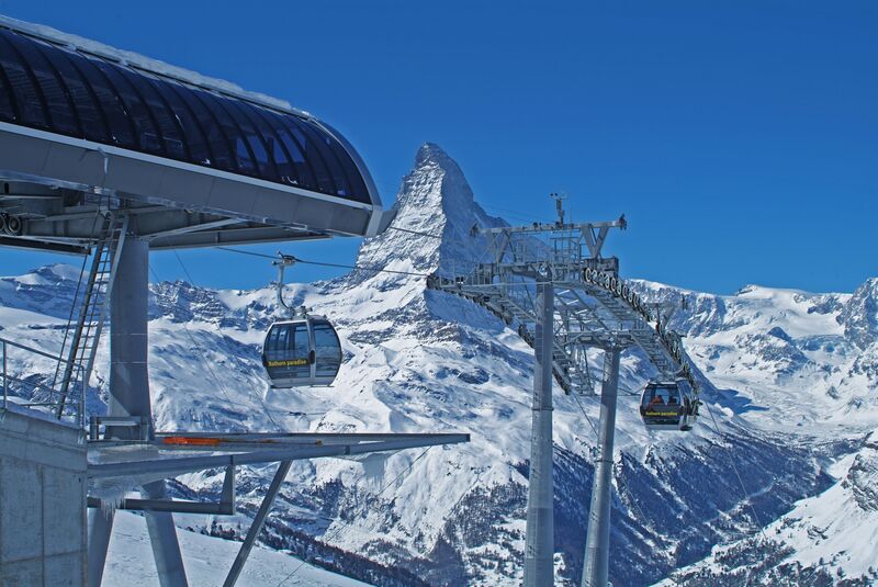 Blauherd: Sommer- und Winterparadies mit bester Sicht auf das Matterhorn.