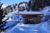 Riffelalp station is the starting point for beautiful winter walks.