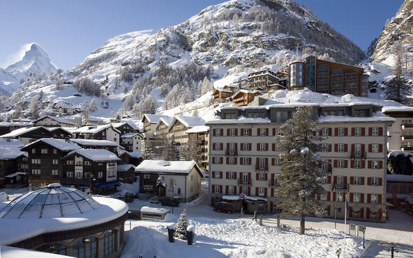 Historique et authentique: l'hôtel Monte Rosa. L'histoire de l'alpinisme de Zermatt commença ici.