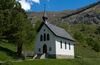 La chapelle se dresse un peu à l'écart de l'hôtel Riffelalp Resort de Zermatt.