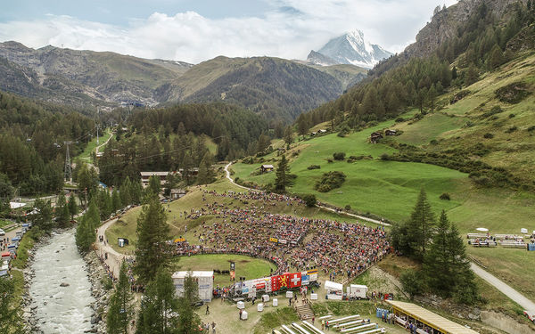 Der Ringkuhakmp 2018 war die erste Veranstaltung, die in der Matterhorn-Arena stattfand
