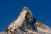 Matterhorn im milden Winterlicht. Die Lichtverhältnisse ändern jeden Augenblick. 