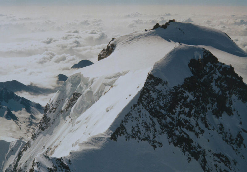 An der Zumsteinspitze wurde topografische Pionierarbeit geleistet.