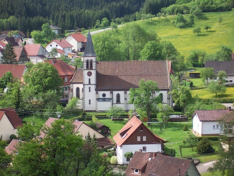 Jakobuskirche Zimmern unter der Burg